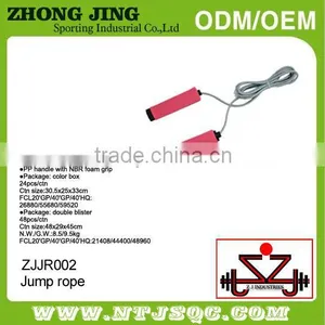 Wholesale Cheap Bearing Skipping Speed Wire Crossfit Jump Rope thumbnail-2