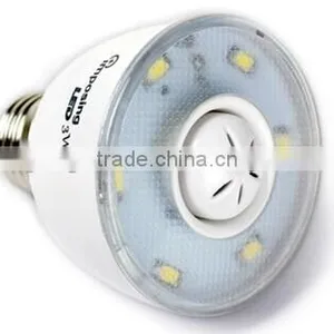E27 LED Sound Sensor Bulb thumbnail-3