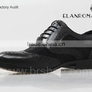 High Quality Men Shoes Genuine Leather Italian Dress Shoes thumbnail-4