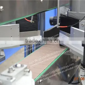 Servo Motor PLC Control Double Sides Plastic Bottle Labeling Machine thumbnail-2