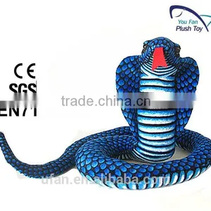 Yiwu Factory Wholesale Lifelike Stuffed Cobra Animal Toy thumbnail-3