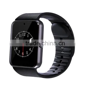 2016 Wholesale Top Selling GT08 Smart Watch With SIM Card ,MTK 6260A IOS Bluetooth Smart Watch GT08 VS DZ09 Android Smart Watch thumbnail-1