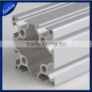 Aluminum Section Profile With Slot 8mm thumbnail-2