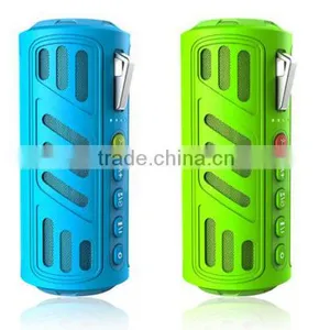 2015 New Arrival Waterproof, Shockproof, Dustproof,4000mAh Power Bank, Led Torch 5 in 1 Multiple Bluetooth Speaker thumbnail-1