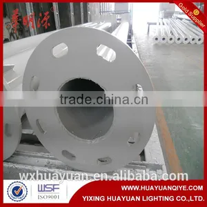 Hot Dip Galvanized Conical Steel Road Street Signal Light Pole thumbnail-1