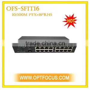 16 Ports Ethernet Optical Fiber Switch thumbnail-1
