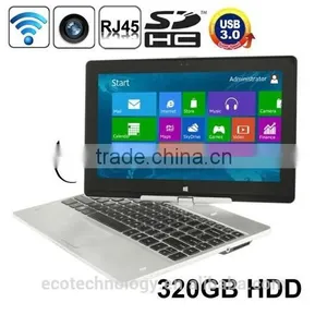 R116 Silver, 11.6 Inch Rotation Capacitive Touch Screen Window 8 OS Netbook With WIFI, 2GB RAM + 320GB HDD thumbnail-1