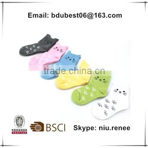 Baby Products Cute Cat Safety Super Soft Cotton Baby Socks thumbnail-1