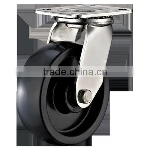 #304 Stainless Steel Casters With Derlin Bearing and Medium/Heavy Duty Wheel thumbnail-4