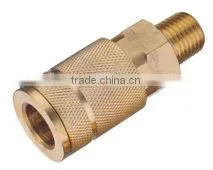 USA Automotive Truflate Type Air Quick Coupler, Male Coupling 3/8'' Body thumbnail-1