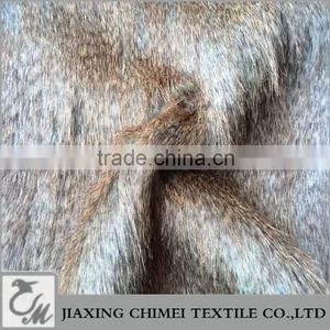 60mm 70mm Long Pile Length for Coat 80%acrylic+20%polyester Print Faux Fur thumbnail-1