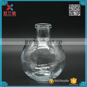 Big Capability Spherical Shape 280ml Aroma Diffuser Glass Bottle With Cork Supplier's Choice thumbnail-4