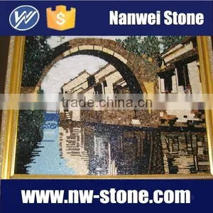 Marble Mosaic Paintings for Home Decoration thumbnail-1