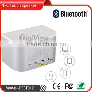 Hand Touch Panel Control Bluetooth Speaker Mini Aluminum Metal Wireless Portable Pocket Bluetooth Speaker With NFC Function thumbnail-3