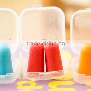 Hot Selling Noise Cancelling Foam Ear Plugs With Cord Sleeping Bullet Shaped Safety Ear Plugs (SNR:36db) Foam Ear Plugs for Sale thumbnail-5