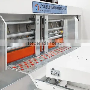 High-precision Corrugated Box Making Machine, Flexo Printer Slotter Die-Cutter With Auto Stacker thumbnail-2