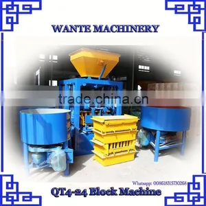 QT4-24 New Design Automatic Clay Brick Machinery With Logo thumbnail-1