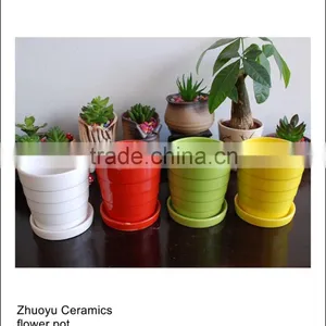 Colorful Ceramic Mini Succulent Pots thumbnail-1