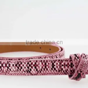 Women's Casual Belt With Fuax PU Leather and Small Silver Buckle thumbnail-4