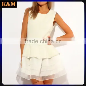 Short White Dress Sexy Dress Flirty Dress Night Club Dress thumbnail-2