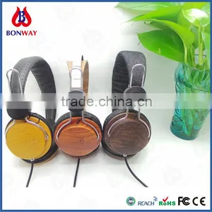 Wood Headphone Headset for Computer thumbnail-5