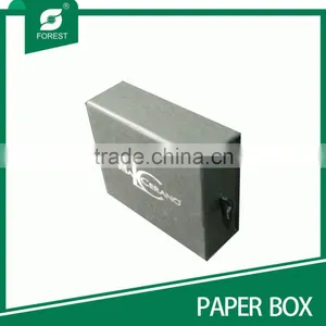 Quality Paper Drawer Box Grey Cardboard Box for Wholesaler thumbnail-3