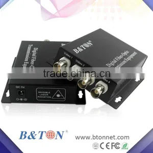 4ch Analog Video 1RS485 Data 20km Fiber Optical Video thumbnail-2
