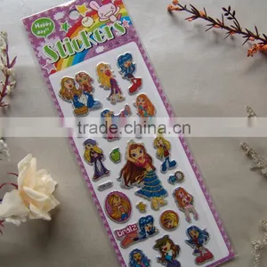2015 Hot Selling High Quality Promotional Colorful Kid's Puffy Sticker thumbnail-2