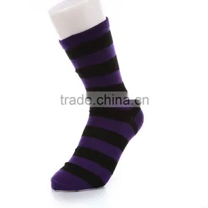 Purple+black Stripe Socks Bat Socks Famous Brand Socks Supermaket Socks thumbnail-1