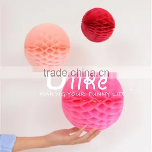 Colorful Party Honeycomb Christmas Paper Decorations thumbnail-1