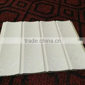 Building Materials Interior Decoration Wood Design Wall Panel Lamination, Pvc Ceiling Tiles thumbnail-4