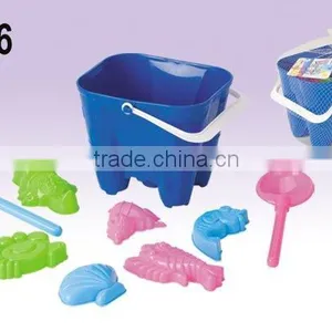 Colorful Summer Sand Bucket Beach Set Cart For Kids thumbnail-3