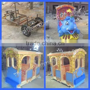 Adult Rides Train Set Trackless Elephant Train thumbnail-2