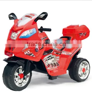 Kids Police Motorcycle Scooter Tricycle Electric Ride On 12V Genuine New thumbnail-1