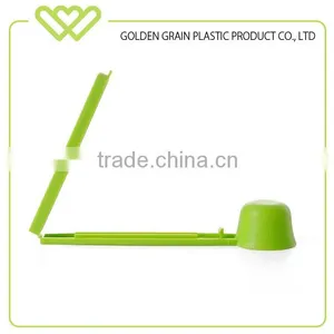 New Design Plastic Coffee Spoon With Bag Clip thumbnail-3