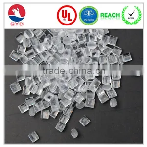Rosh Certificate pc Raw Virgin Resin, Transparent Grade Polycarbonate Material for Electrical Shell thumbnail-6