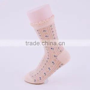 Lady 200N Fashion Socks With Fancy Designs With Ruffle Welt on the Socks Toe Sock thumbnail-2