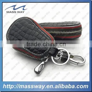 Promotional Custom Fashion Leather Car Key Case Quality Choice thumbnail-4