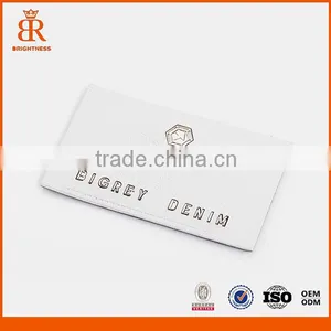 Fashion Branded Leather Patch Jeans Leather Patch Labels thumbnail-1