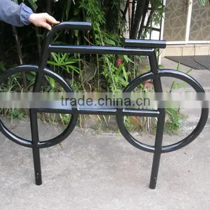 Black Powder Coated Bicycle Bike Work Stand Bicycle Rear Rack thumbnail-1