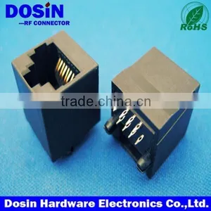 UL Approved Shielded RJ45 Connector/ PCB Modular Jack thumbnail-1