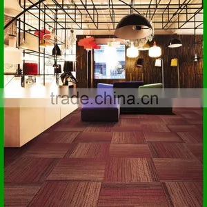 PP Nylon Tufted Carpet Tile With PVC Backing, Office Carpet Tiles, Modular Carpet Tile thumbnail-5