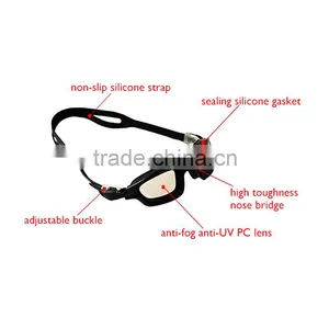Best Quality Professional Silicone Competitive Olympia Swim Goggles thumbnail-2