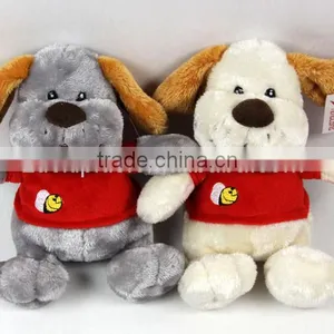 Luckiplus Hot Sale First Class Happy Puppy In Red Cloth SafeTechnology Toy For Kids thumbnail-1