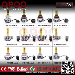 Super Bright G6 Car Auto 9006 Led Headlight thumbnail-5