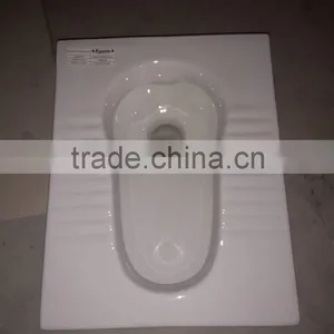 Ceramic Popular Squat Pan With Flush thumbnail-3