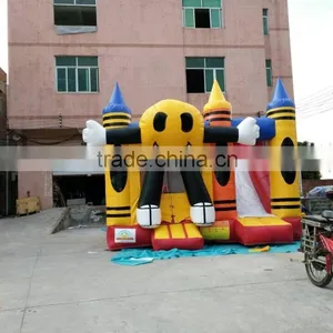 2016 Hot Kids Smile Inflatable Castle, Inflatable Bouncy Castle, Inflatable Jumping Castle thumbnail-2