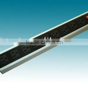 American PDU 19'' 1U 9 Way With Switch thumbnail-1