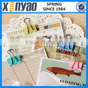 Logo Print Colorful Metal Binder Clips thumbnail-1