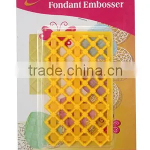 New Fondant Cake Decorating Tools Embosser Cutter Icing Embosser Mould Mold thumbnail-4